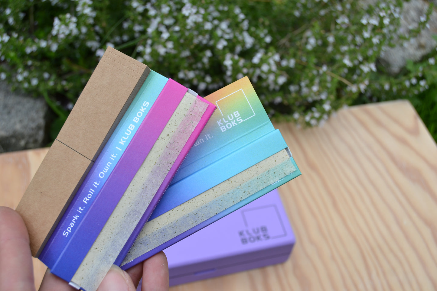 KLUBBOKS King Size Slim + TIPS - Rolling Paper