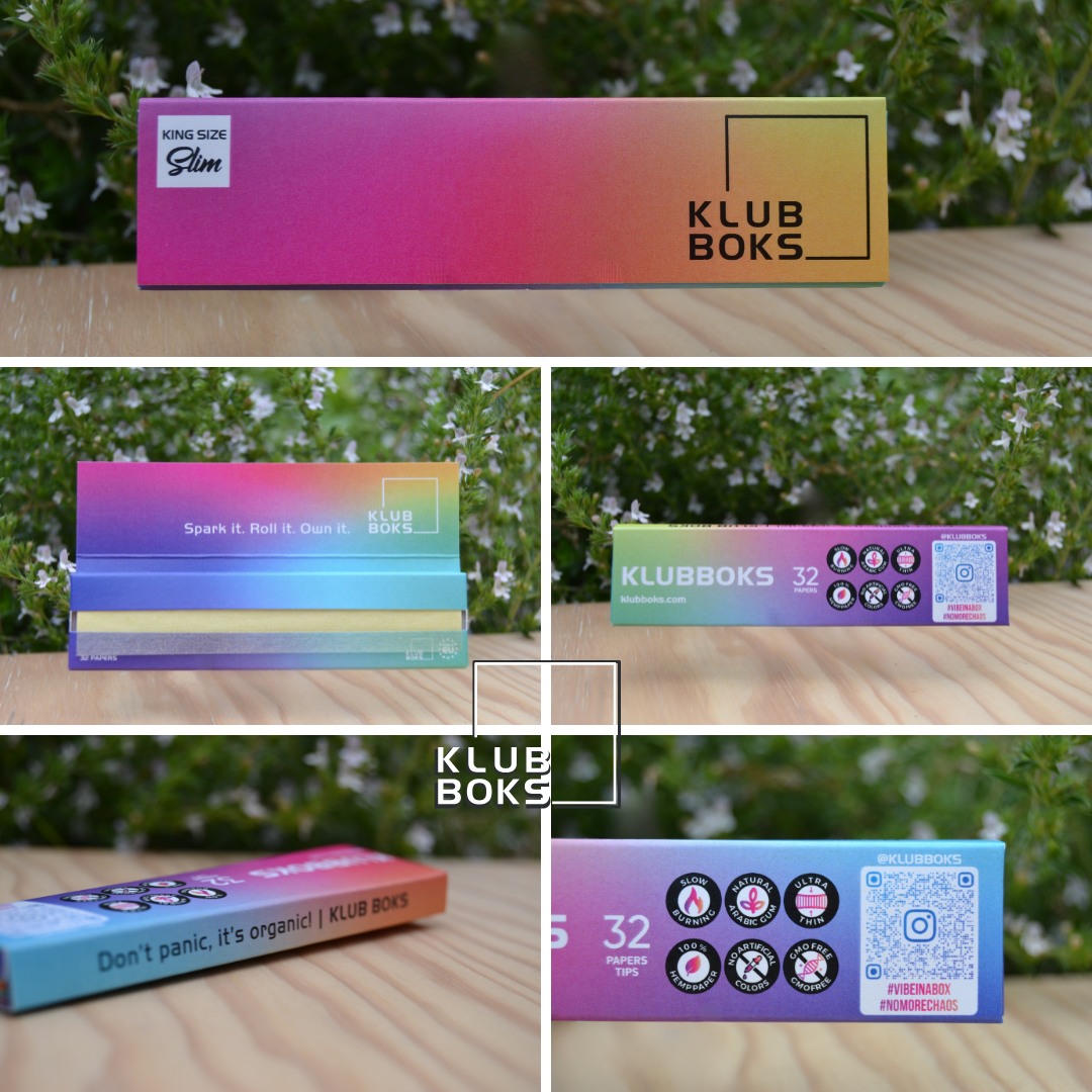 KLUBBOKS King Size Slim - Rolling Paper